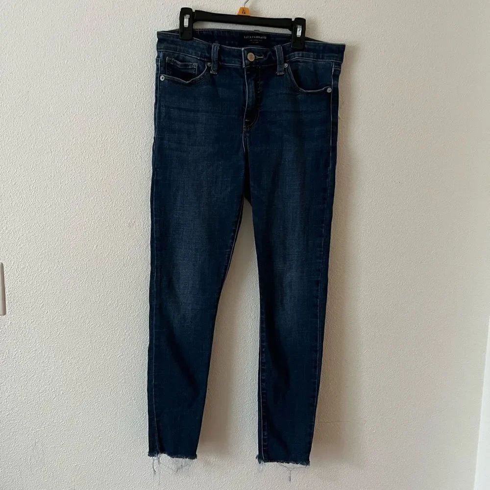 Lucky brand mid rise skinny ava ankle jeans size 6